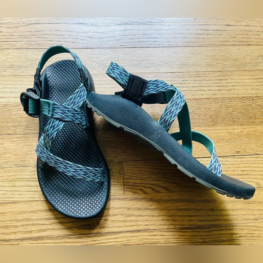 Chaco Z1 Classic | Blue Chevron